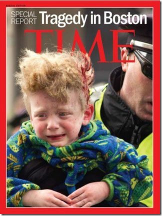 Portadas de revista Time - Niño atentado Boston